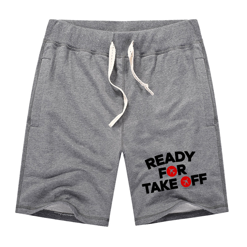 Ready For Takeoff Designed Cotton Shorts