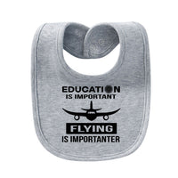 Thumbnail for Flying is Importanter Designed Baby Saliva & Feeding Towels