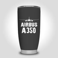 Thumbnail for Airbus A350 & Plane Designed Tumbler Travel Mugs