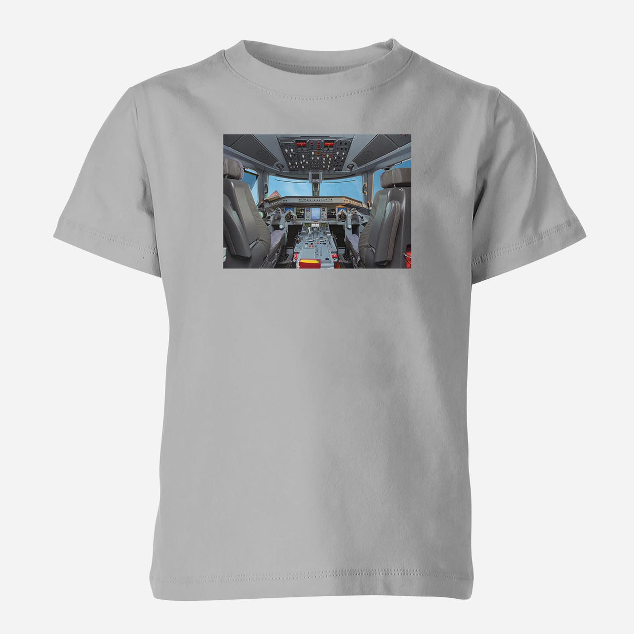 Embraer E190 Cockpit Designed Children T-Shirts
