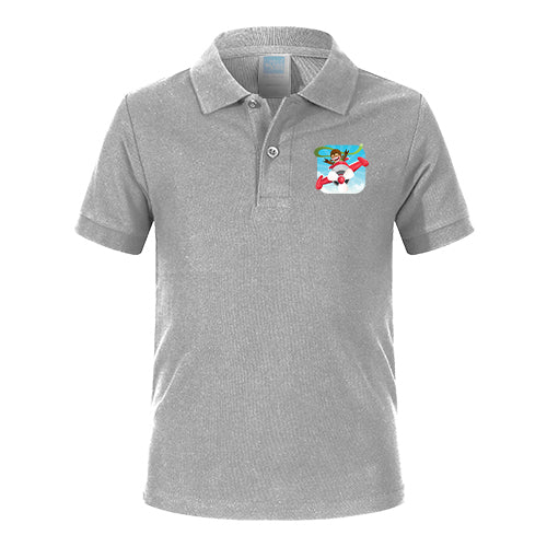 Happy Pilot Designed Children Polo T-Shirts