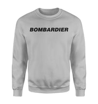 Thumbnail for Bombardier & Text Designed Sweatshirts