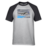 Thumbnail for United Airways Boeing 777 Designed Raglan T-Shirts