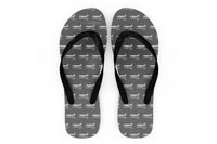 Thumbnail for Airbus A320 Printed Designed Slippers (Flip Flops)
