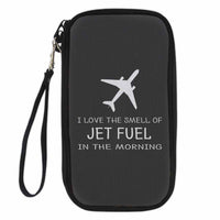 Thumbnail for I Love The Smell Of Jet Fuel In The Morning Designed Travel Cases & Wallets