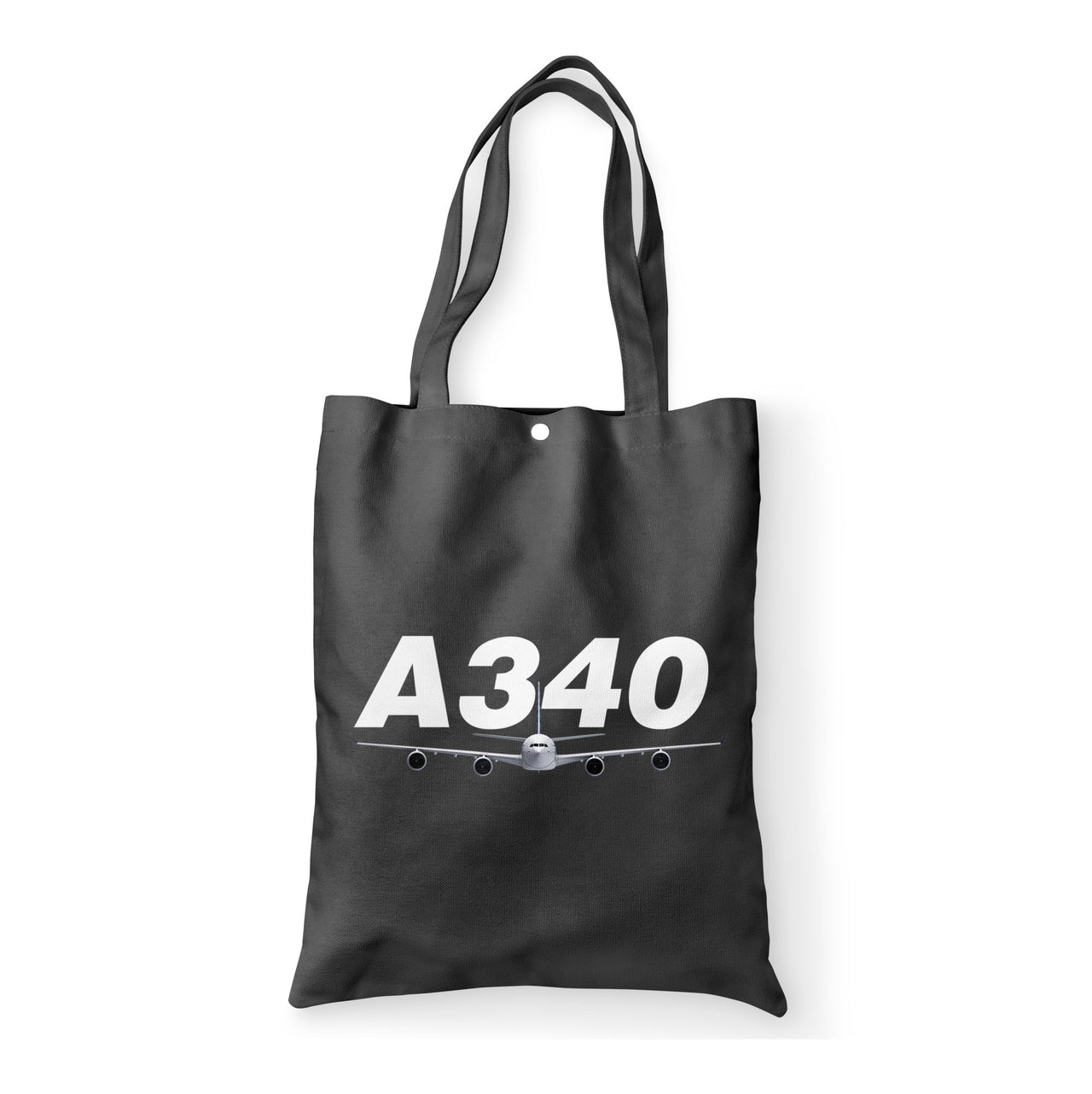Super Airbus A340 Designed Tote Bags