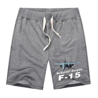 Thumbnail for The McDonnell Douglas F15 Designed Cotton Shorts