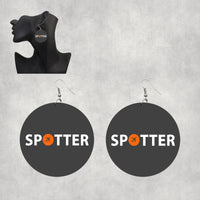 Thumbnail for Spotter Designed Wooden Drop Earrings