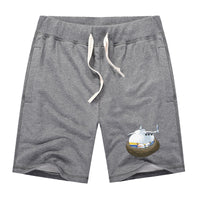 Thumbnail for Antonov 225 Nesting Designed Cotton Shorts