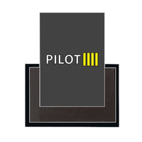 Thumbnail for Pilot & Stripes (4 Lines) Designed Magnets