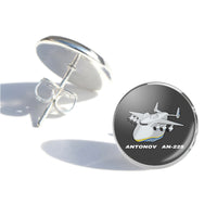Thumbnail for Antonov AN-225 (29) Designed Stud Earrings