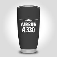 Thumbnail for Airbus A330 & Plane Designed Tumbler Travel Mugs