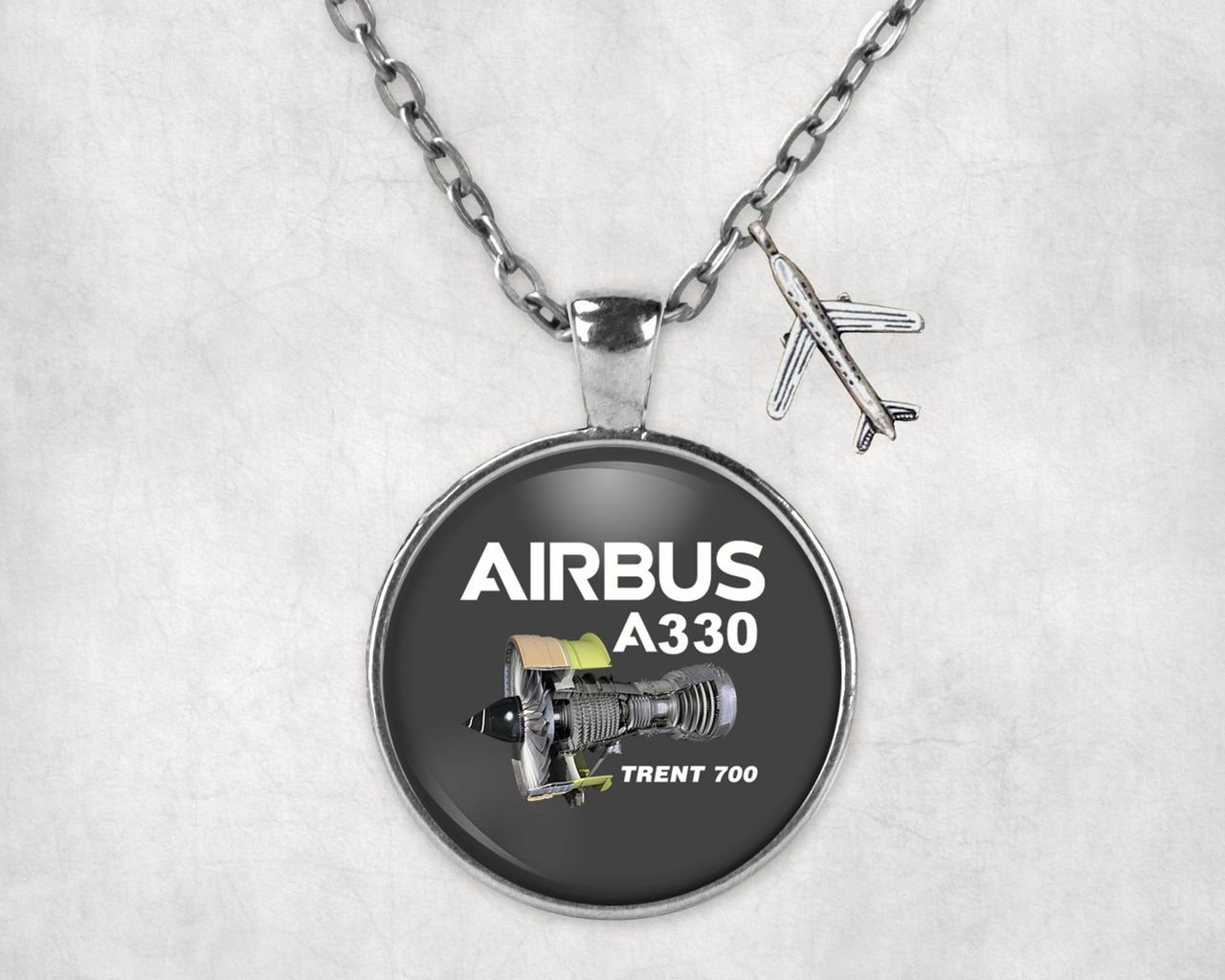 Airbus A330 & Trent 700 Engine Designed Necklaces