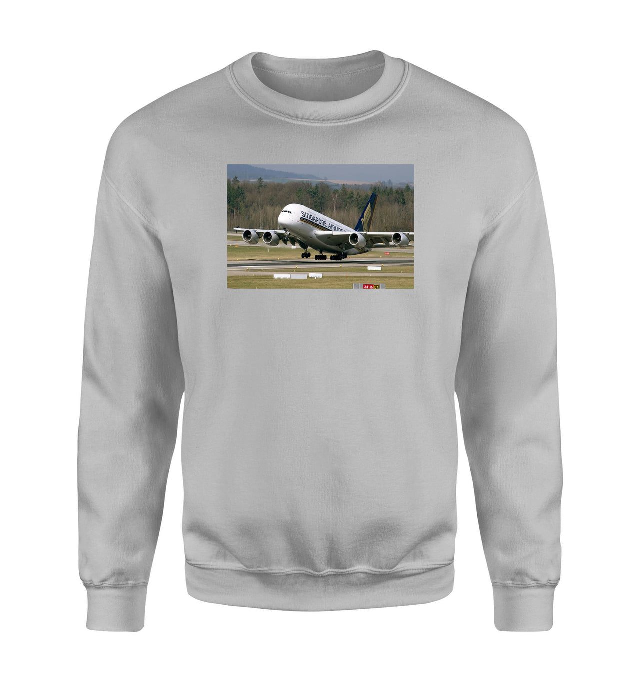 Departing Singapore Airlines A380 Designed Sweatshirts