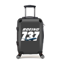 Thumbnail for Super Boeing 737+Text Designed Cabin Size Luggages