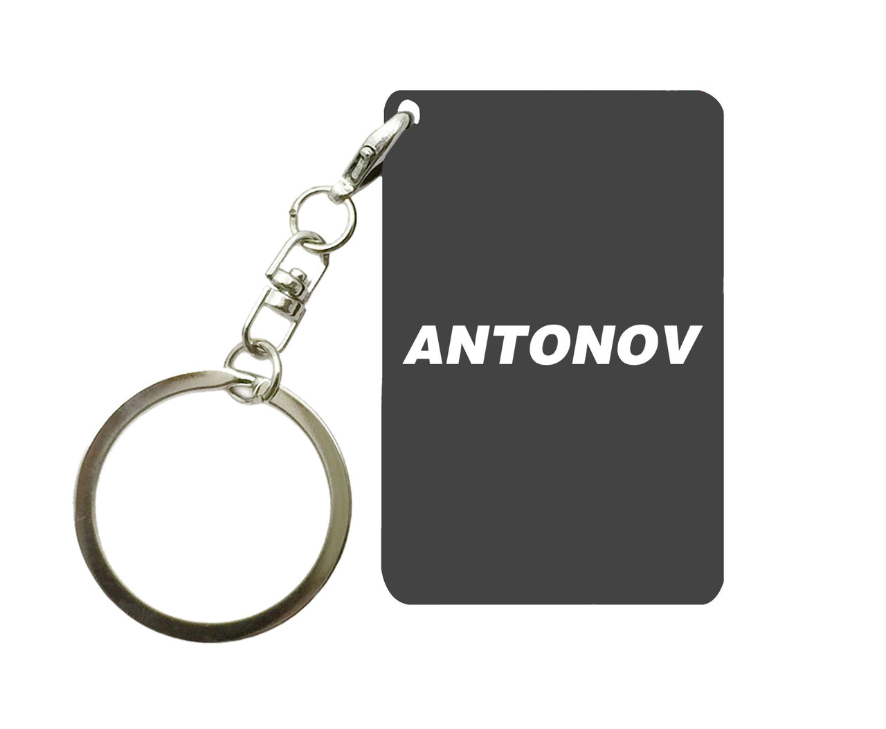 Antonov & Text Designed Key Chains