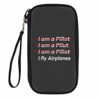Thumbnail for I Fly Airplanes Designed Travel Cases & Wallets