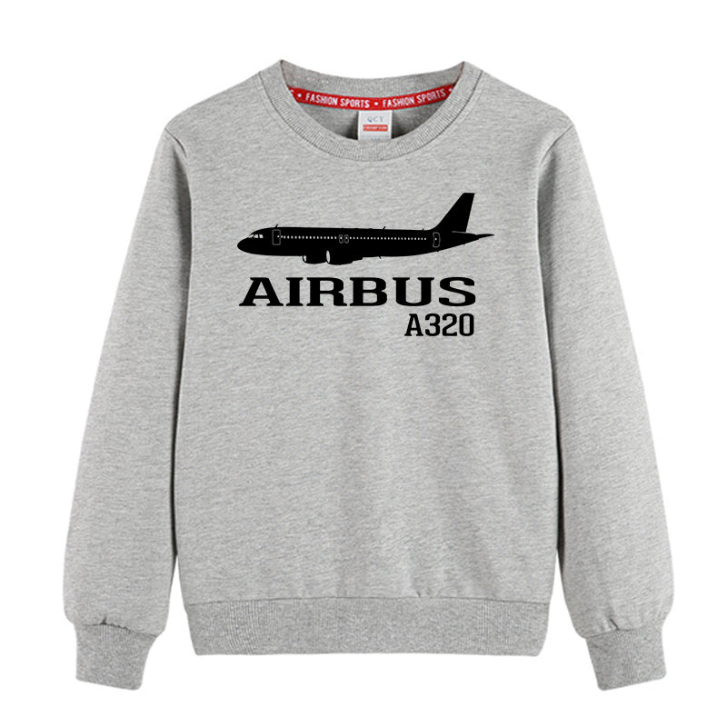 Airbus A320 Printed Designed "CHILDREN" Sweatshirts