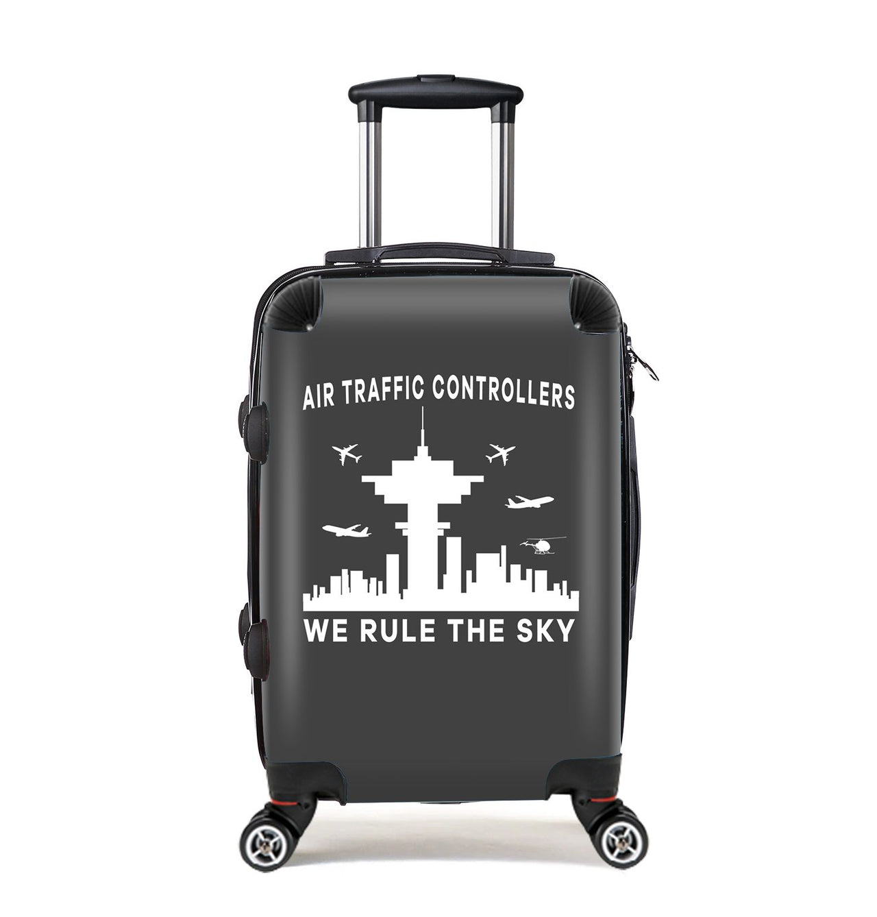 Air Traffic Controllers - We Rule The Sky Designed Cabin Size Luggages