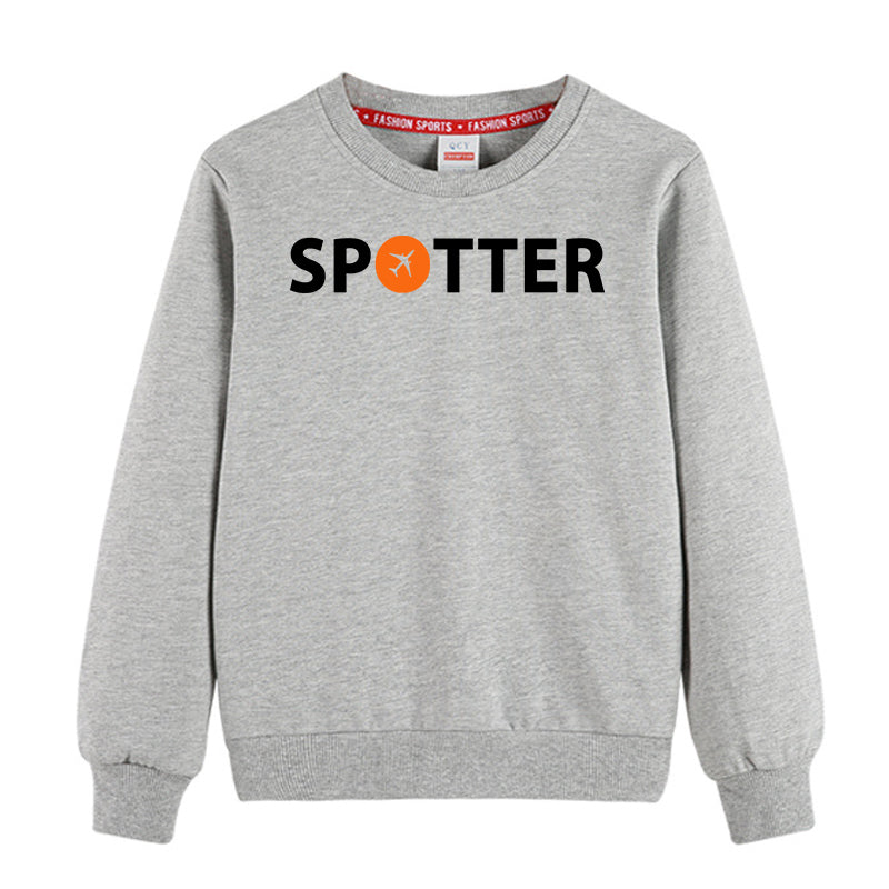 Spotter Designed "CHILDREN" Sweatshirts