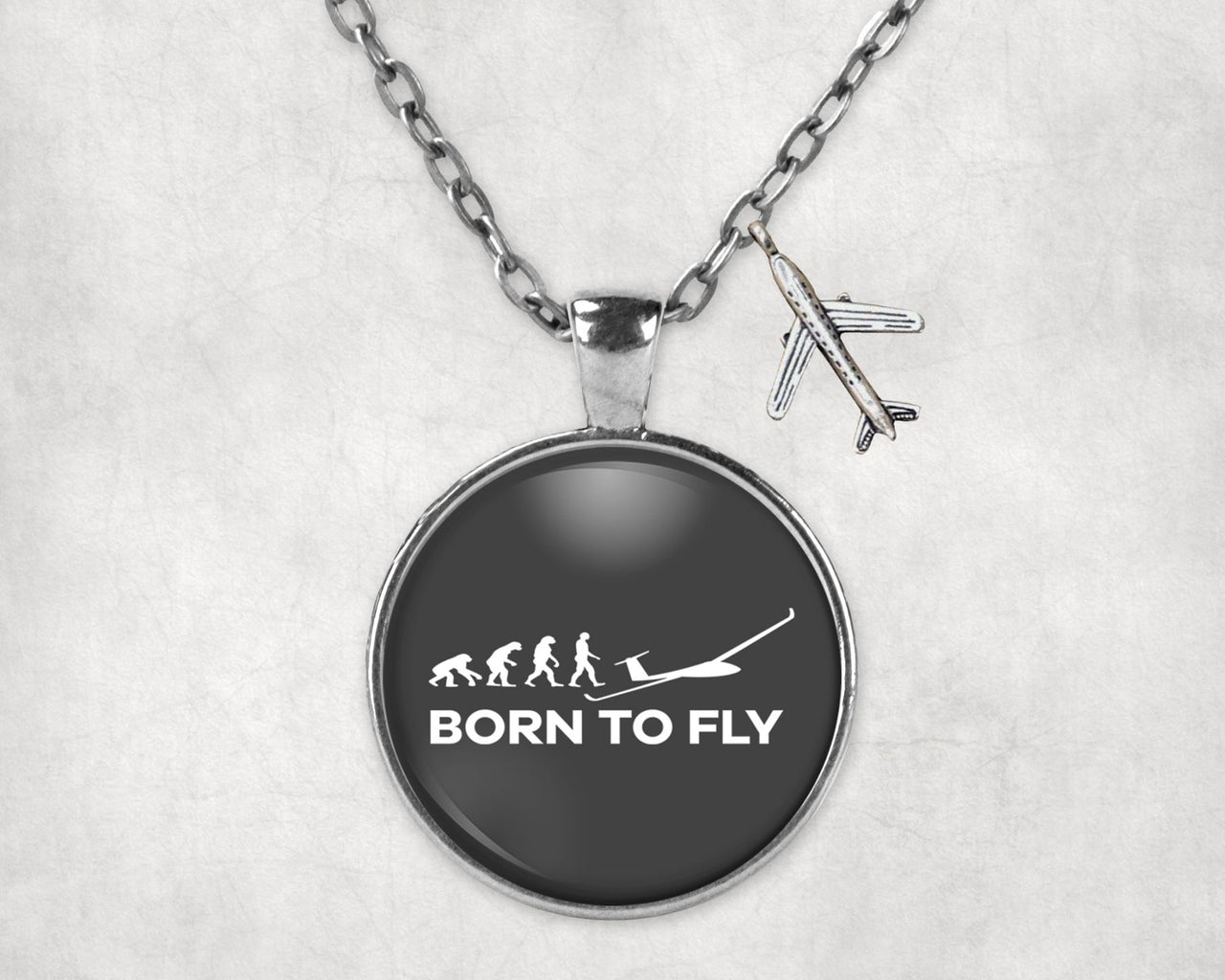 Born To Fly Glider Designed Necklaces