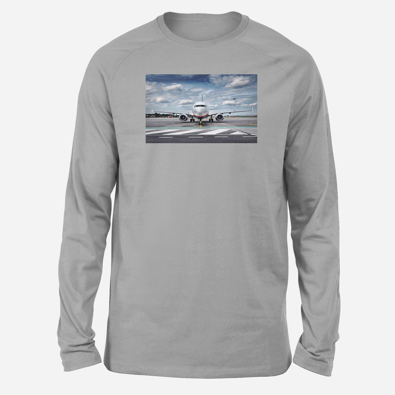 Amazing Clouds and Boeing 737 NG Designed Long-Sleeve T-Shirts