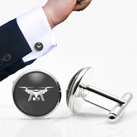 Thumbnail for Drone Silhouette Designed Cuff Links