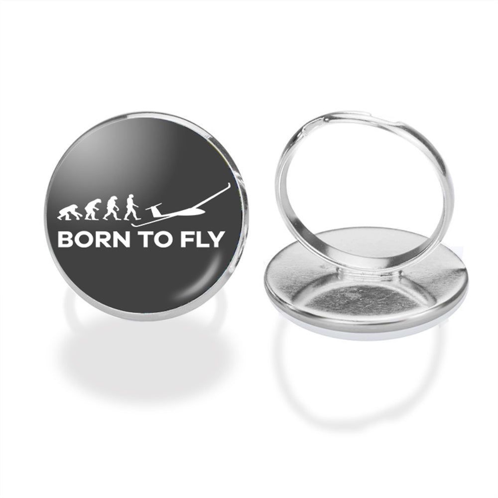 Born To Fly Glider Designed Rings