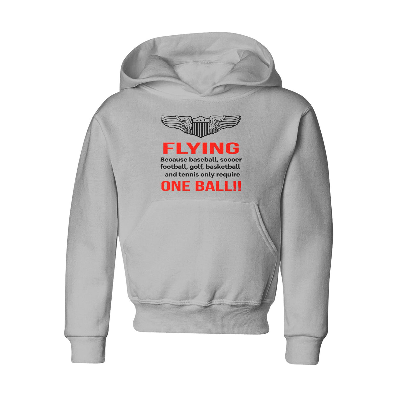 Flying One Ball Designed "CHILDREN" Hoodies
