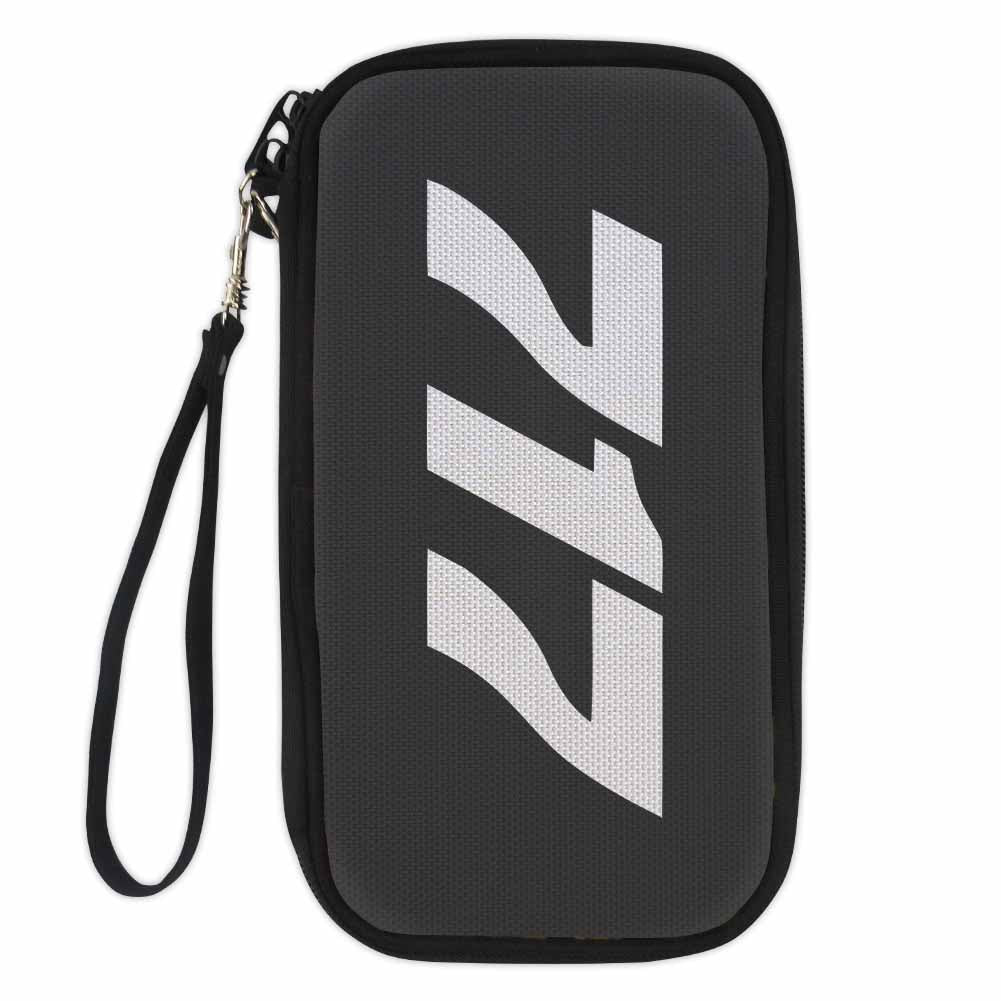 Boeing 717 Text Designed Travel Cases & Wallets