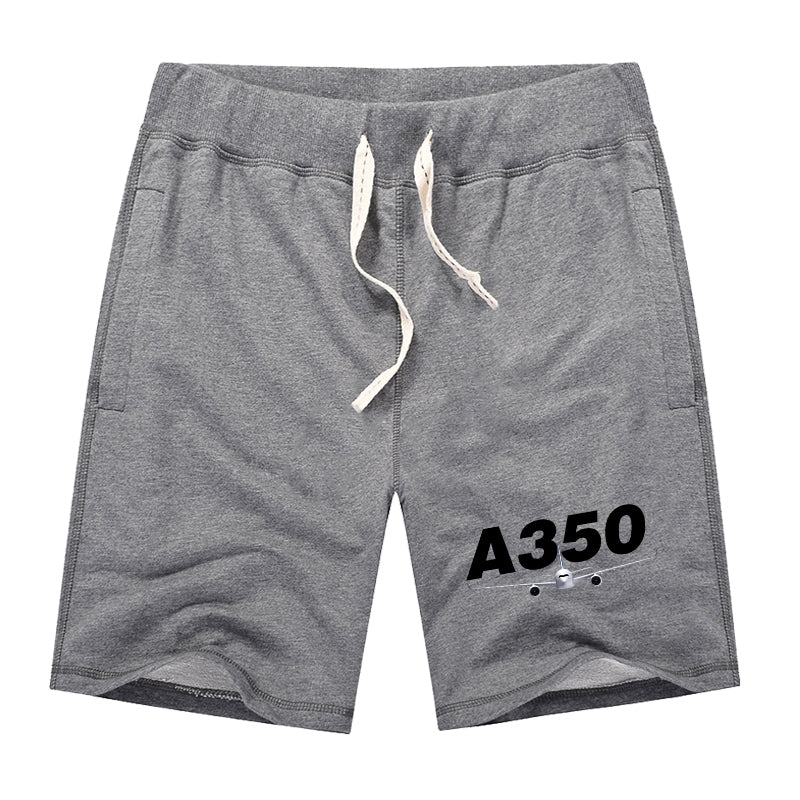 Super Airbus A350 Designed Cotton Shorts