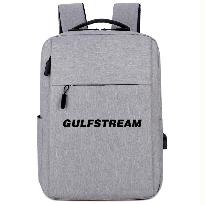 Gulfstream & Text Designed Super Travel Bags