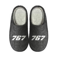 Thumbnail for 767 Flat Text Designed Cotton Slippers
