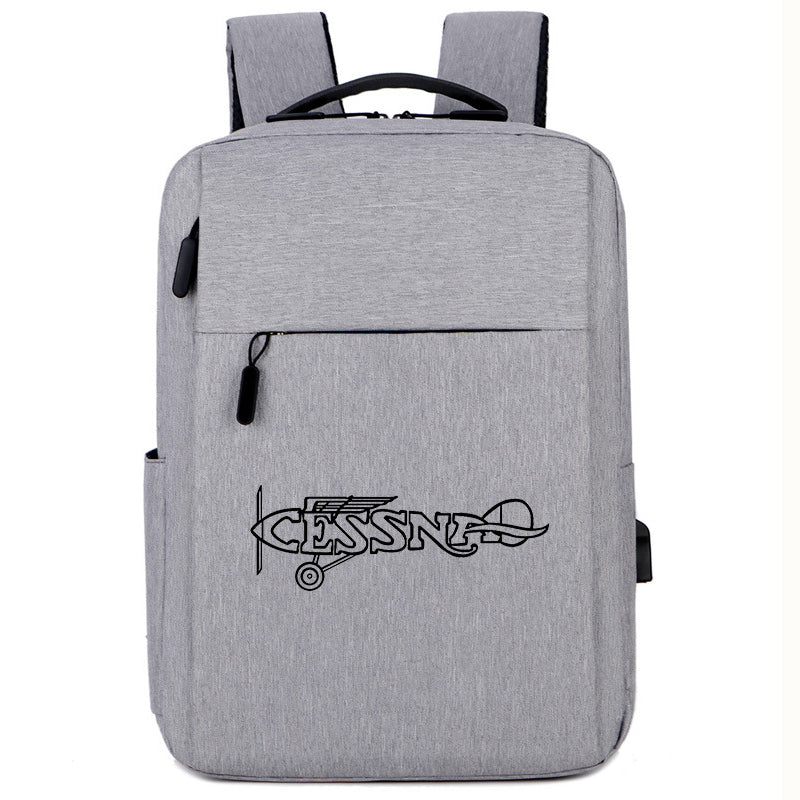 Special Cessna Text Designed Super Travel Bags