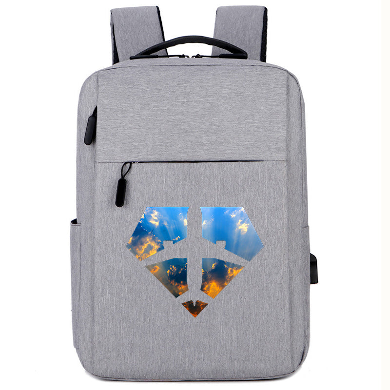 Supermen of The Skies (Sunrise) Designed Super Travel Bags
