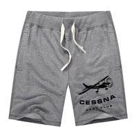 Thumbnail for Cessna Aeroclub Designed Cotton Shorts