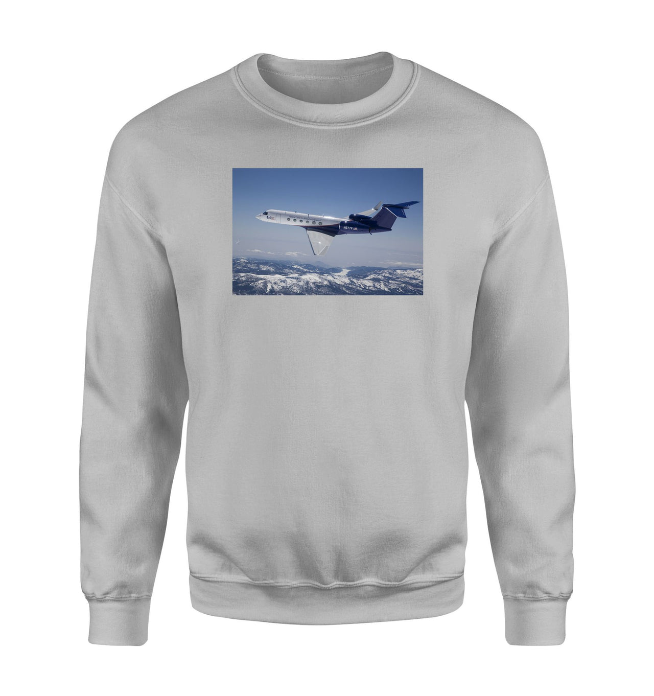 Cruising Gulfstream Jet Designed Sweatshirts