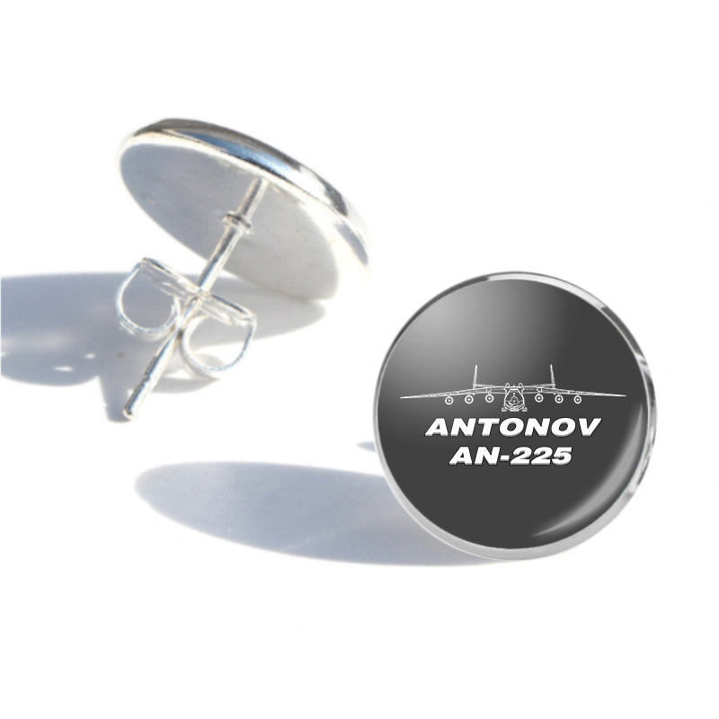 Antonov AN-225 (26) Designed Stud Earrings