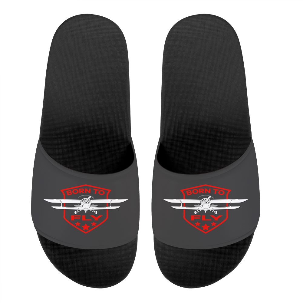 Born To Fly Designed Designed Sport Slippers