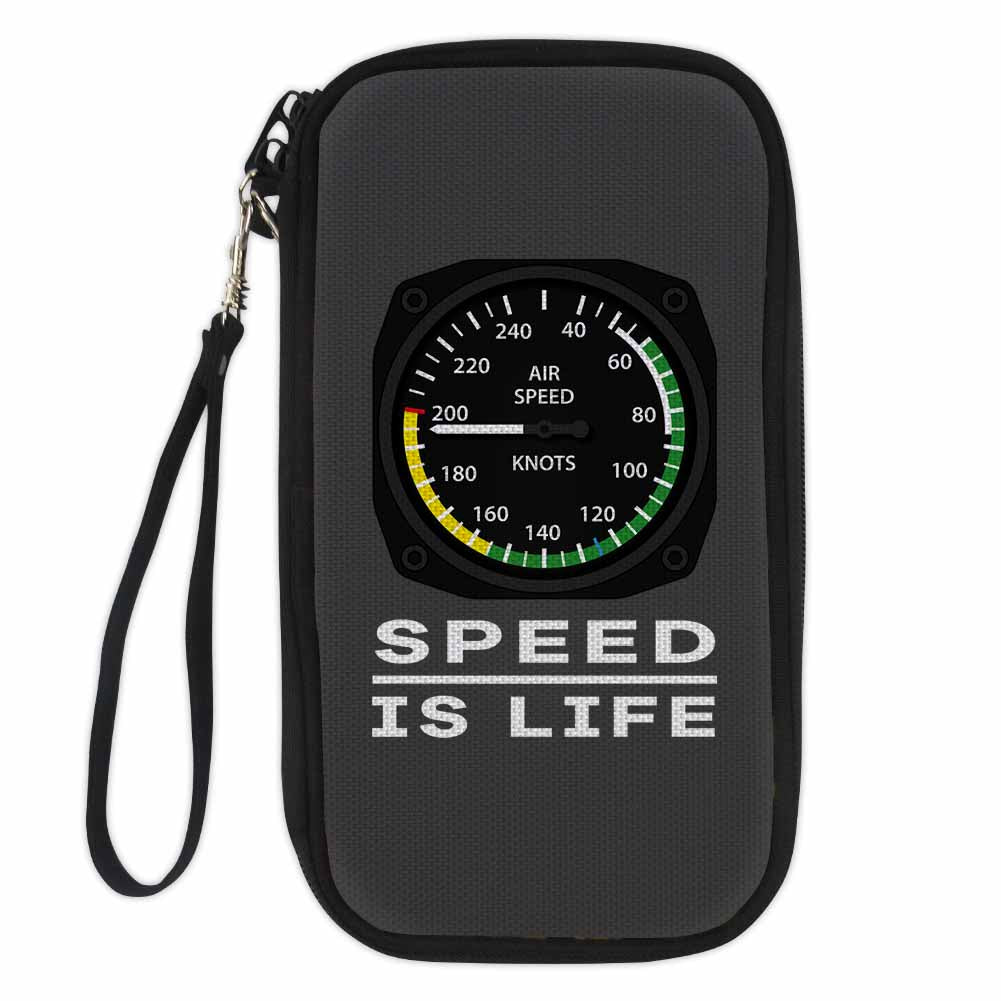 Speed Is Life Designed Travel Cases & Wallets