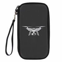 Thumbnail for Drone Silhouette Designed Travel Cases & Wallets