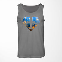 Thumbnail for Supermen of The Skies (Sunrise) Designed Tank Tops