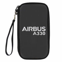 Thumbnail for Airbus A330 & Text Designed Travel Cases & Wallets