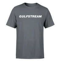 Thumbnail for Gulfstream & Text Designed T-Shirts