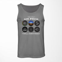 Thumbnail for The Only Six Pack I Will Ever Need Designed Tank Tops