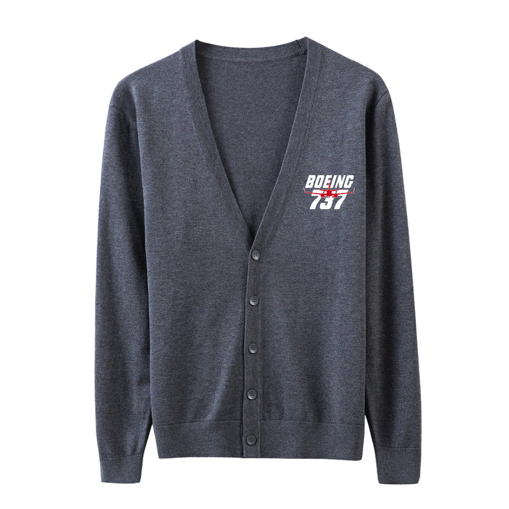 Amazing Boeing 737 Designed Cardigan Sweaters
