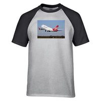 Thumbnail for Virgin Atlantic Boeing 747 Designed Raglan T-Shirts