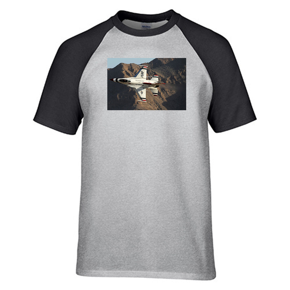 Amazing Show by Fighter Jet 16 Designed Raglan T-Shirts