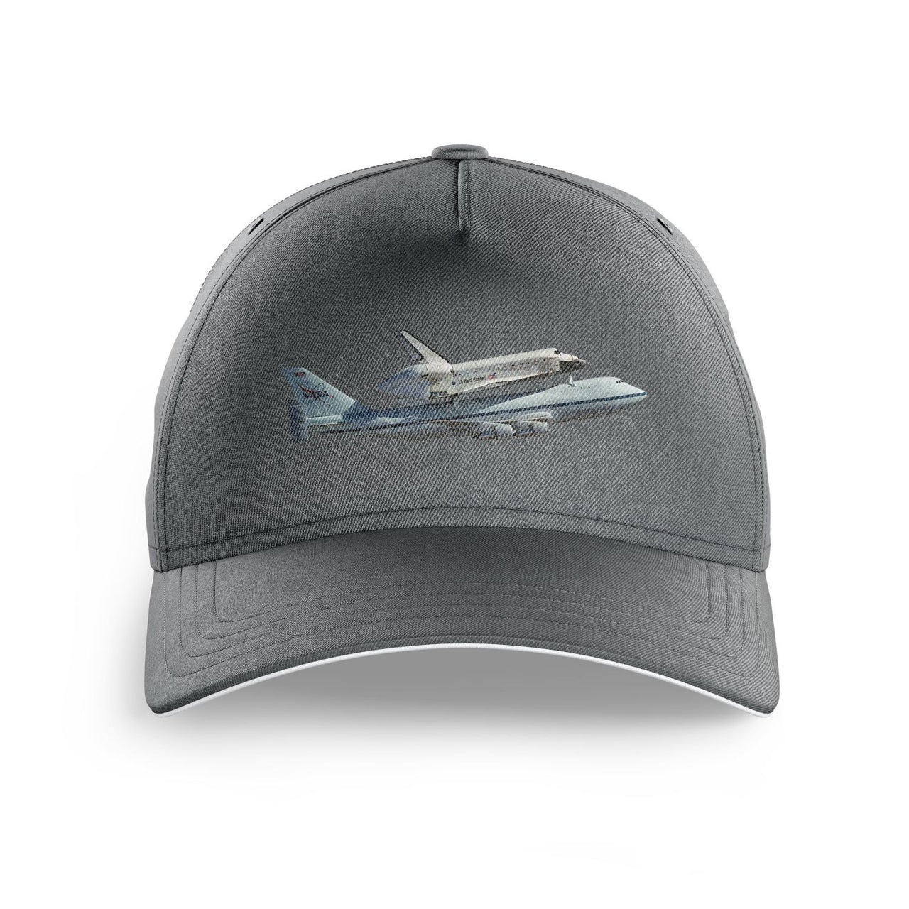 Space shuttle on 747 Printed Hats