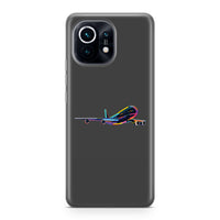 Thumbnail for Multicolor Airplane Designed Xiaomi Cases